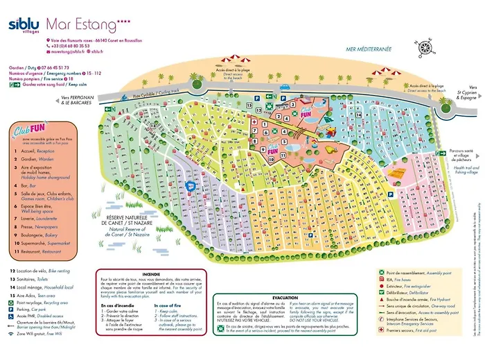 Soleil & Plage Au Camping Mar Estang 4 Etoiles 3 Chambres 2 Salle De Bain